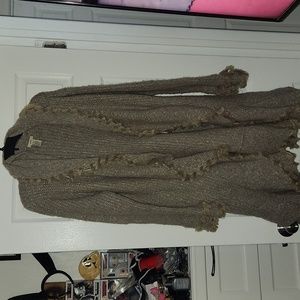 Soft Furry Sweater Coat